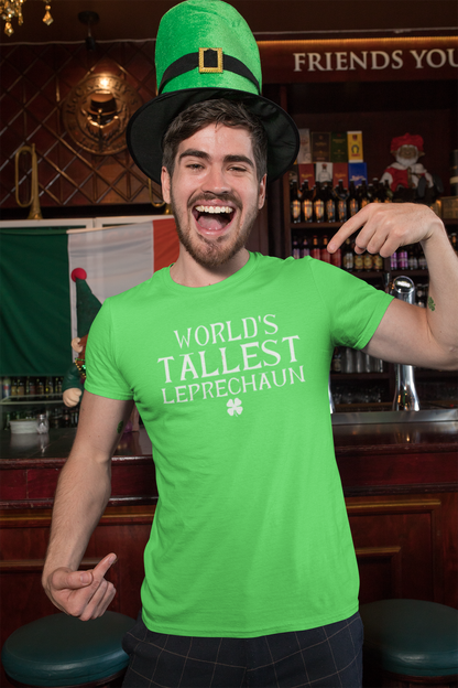 World's Tallest Leprechaun Text